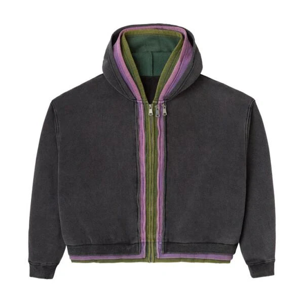 Raspberry Hills 3 Zip Splice Hoodie